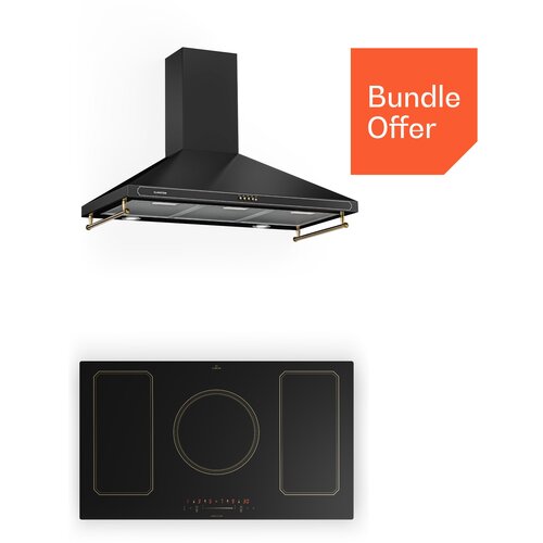 Klarstein Victoria 90 Duo Set indukcijsko kuhalo, 90 cm, indukcijsko kuhalo, napa Cijene