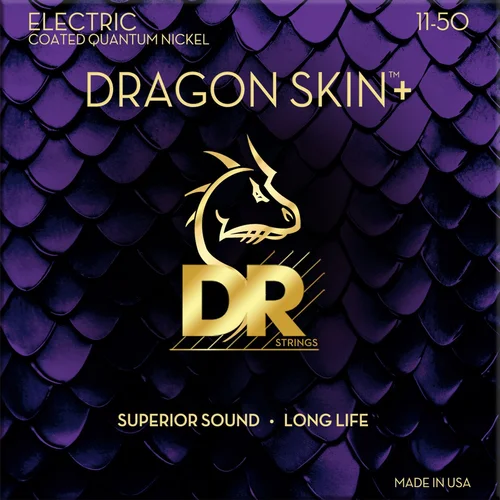 Dr Strings Dragon Skin+ Coated Heavy 11-50 Žice za električnu gitaru