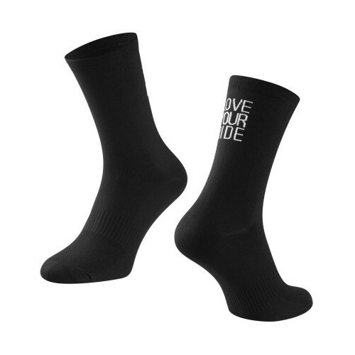 Force čarape love your ride, crna s-m/36-41 ( 90085807 ) Slike