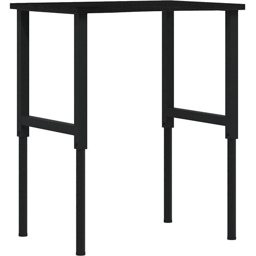 vidaXL Delovna miza temno rjava 80x60x(71,5-98) cm trdna hrastovina Cene