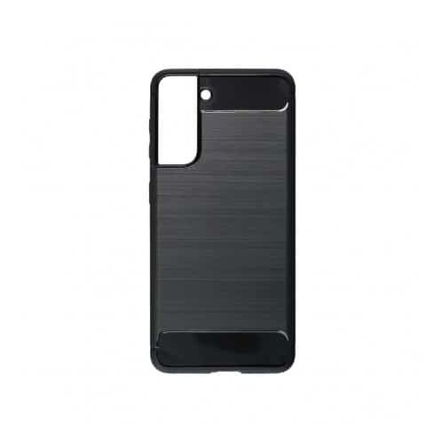 Mphone Silikonski ovitek CARBON za Samsung Galaxy S21 črn Cene