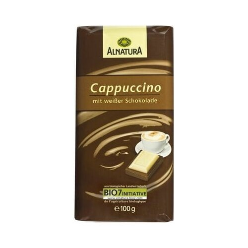 Alnatura Bio čokolada za cappuccino - 100 g Slike
