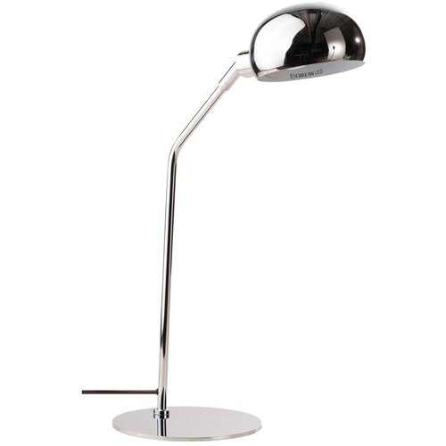 Jotex Željezna stolna lampa sa savitljivom konstrukcijom u sjajno srebrnoj boji (visina 59 cm) Lincon &amp;ndash; Slike