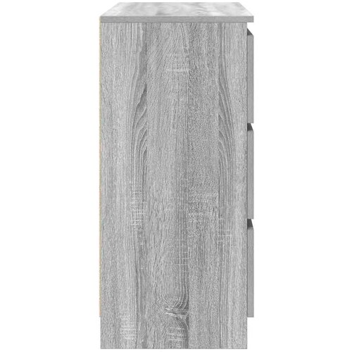  Komoda boja hrasta sonome 80x35x76 cm konstruirano drvo Slike