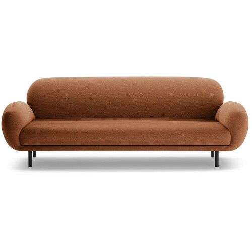 Micadoni Sofa od boucl&amp;eacute; tkanine boja terakote 208 cm Poppy &amp;ndash; Slike