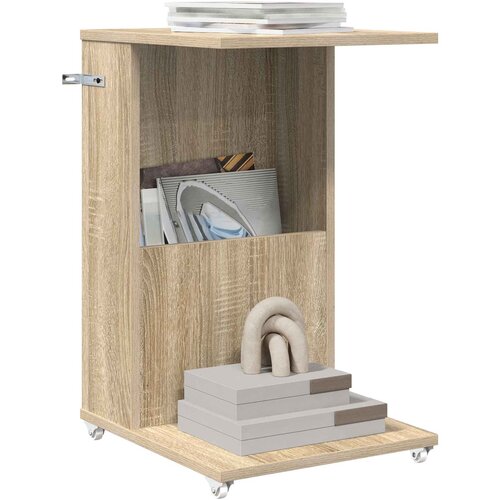  Bocni stol Sonoma hrast 40 x 35 x 60 cm Konstruirano drvo Slike