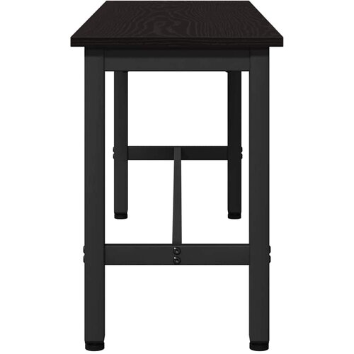  Klupa za blagovanje Crni hrast 100 x 32,5 x 48,5 cm Slike