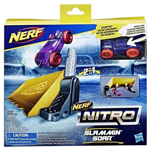 Hasbro Nerf Nitro: Slammin&rsquo; Soar kaskaderski gobasti majhni avtomobil- Cene