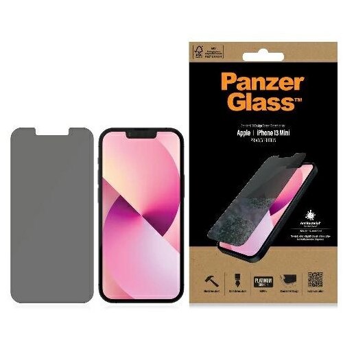 PanzerGlass KALJENO STEKLO ANTIBACTERIAL PRIVACY ZA IPHONE 13 MINI, (20622494) Cene