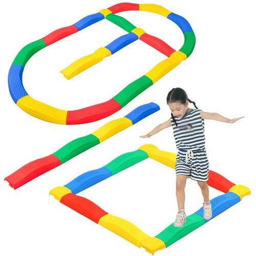  Sensory Path Balance Boards 16 Boards Anti-slip Joints Slike