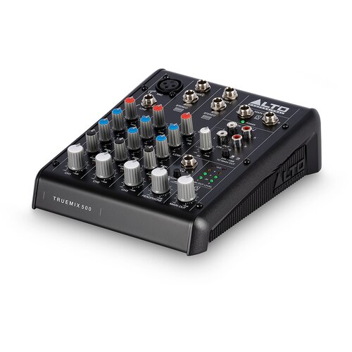 Alto Professional 5-kanalni mikser sa USB priključkom TrueMix 500, Crni Slike