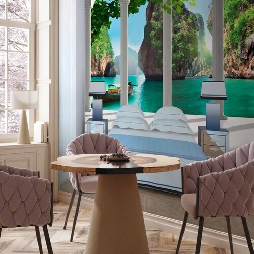  Foto tapeta - On the terrace 500x350 Cijene