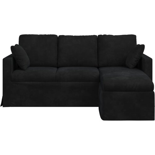 SOFA Crna 178 x 134 x 80 cm Bar&amp;scaron;un Slike