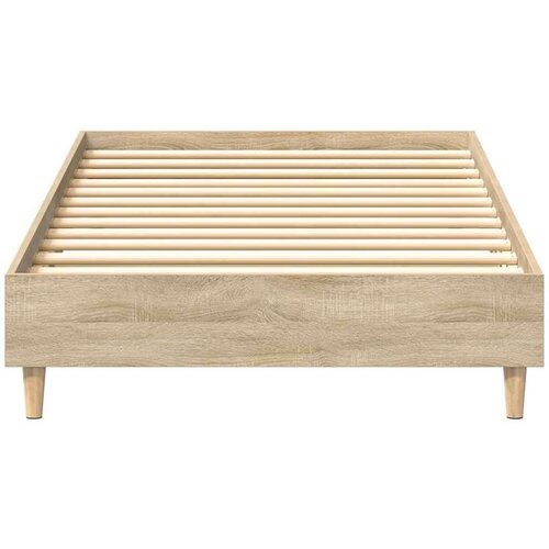 VidaXL Okvir kreveta bez madraca sonoma hrast 90x190 cm Slike