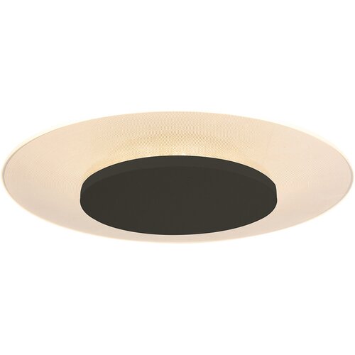 Steinhauer Moderne plafondlamp wit met zwart 36cm incl. LED - Lido Cene