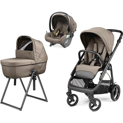 Peg-Perego Otroški voziček 3v1 Veloce Belvedere Lounge Pine Bark Cene