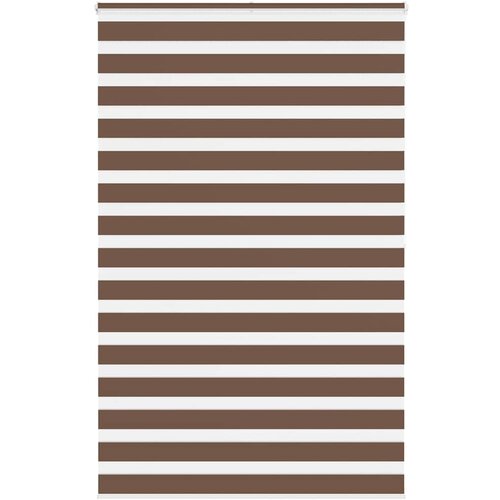 Zebra zavjesa Smeđa 150x200 cm Širina tkanine 145,9 cm Poliester Cene