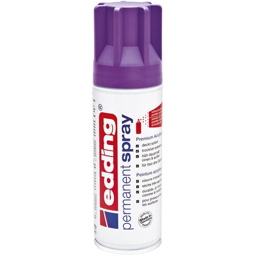 Boja akrilna u spreju 200ml permanentna edding 5200910 mat ljubičasta Slike