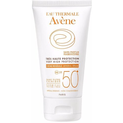 Avene Sun Mineral Cream SPF50+ vodootporna mineralna krema za lice za za&scaron;titu od sunca 50 ml unisex Cijene