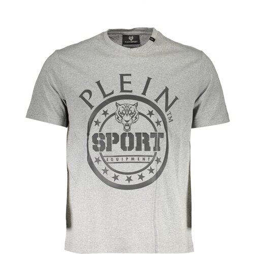 Plein Sport SHORT SLEEVE T-SHIRT MEN GREY Slike