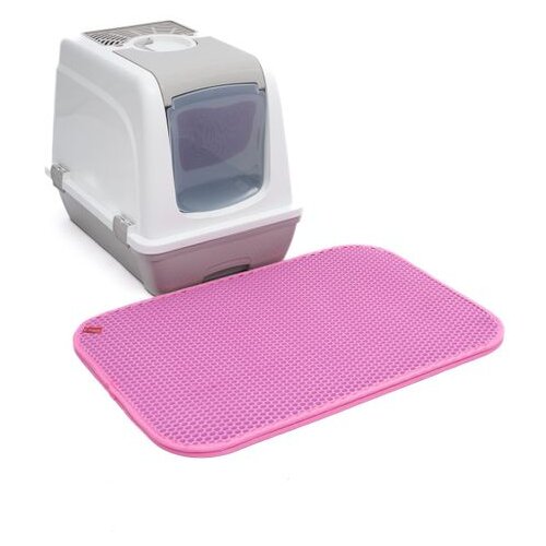 Paws & Whiskers Pugalo - Pink Pink Mačja Prostirka za Litter Cene