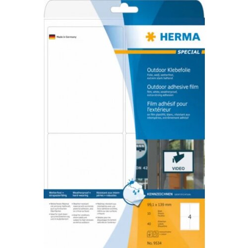Herma outdoor etikete 99,1x139 A4 1/40 bela ( 02H9539 ) Cene