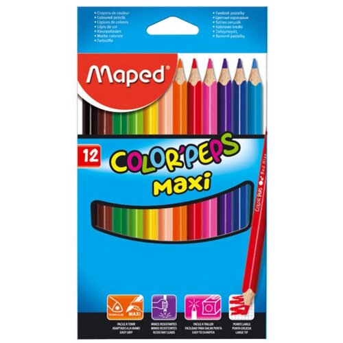 Maped bojice color maxi 1/12 ( m834010 ) Cene