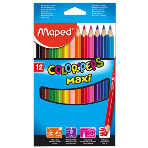 Maped Trirobe barvice Color'peps Maxi Cene