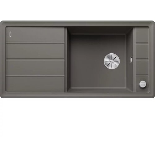 Blanco sudoper FARON XL 6 S InFino SILGRANIT VULKAN SIVA, s dalj.upr. Slike