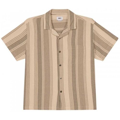 Obey Srajce z dolgimi rokavi Frazer woven Bež Cene