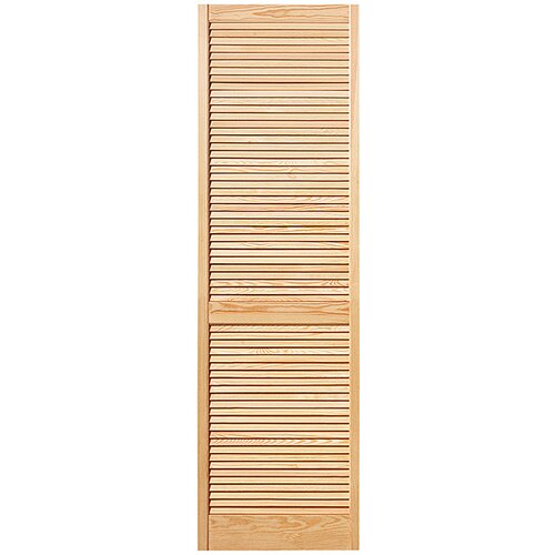 x vrata s lamelama (š v: 394 1.985 mm, vrsta lamela: otvorena, natur) Cijene