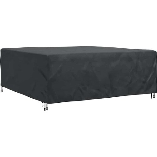 VidaXL Navlaka za vanjski namje&amp;scaron;taj Crna 200 x 190 x 85 cm 210D Slike
