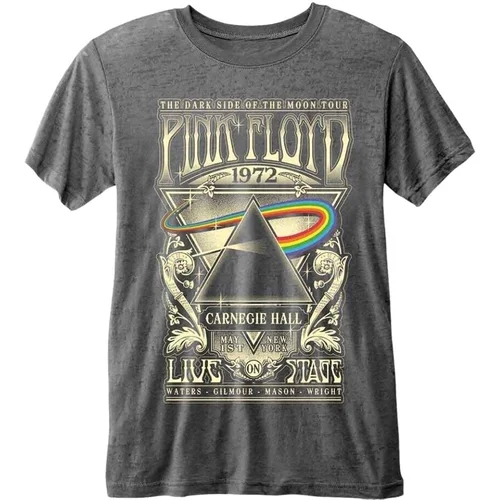 Pink Floyd Košulja Carnegie Hall Unisex Charcoal Grey S