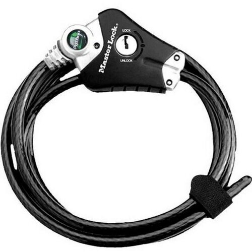 Kabel s lokotom Master Lock 8428EURDPRO Crna Cijene