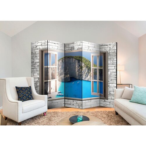 Artgeist Paravan Azure Paradise I, 5-Delni, Dvostranski Slike