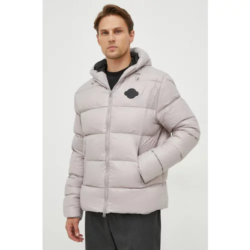 Lacoste Pernata jakna za muškarce, boja: siva, za zimu