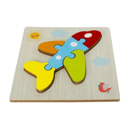 OKUTAN Igračka puzzle drvene avion 4/1 T5004 Cijene