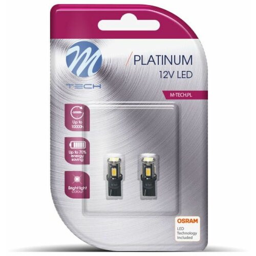  sijalica LED Canbus ubodna bela M-Tech Platinum - 2kom, Cene