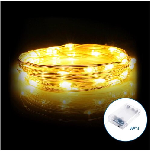 Aigostar LED lanac 100xLED/3xAA 10,3 m topla bela Cene