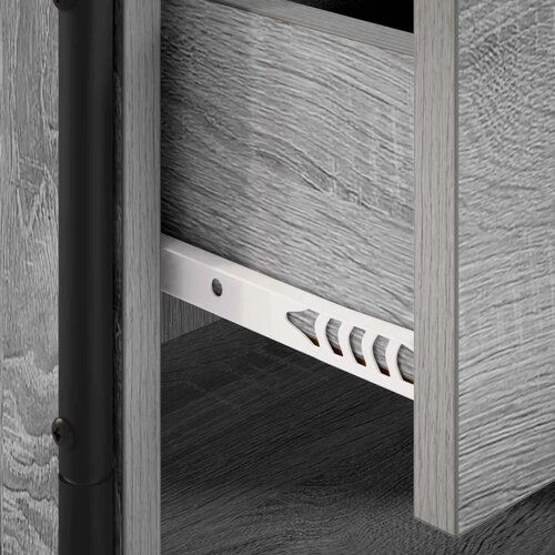  Noćni ormar Siva Sonoma 40 x 30 x 50 cm Konstruirano drvo - Siva Sonoma 1 Slike