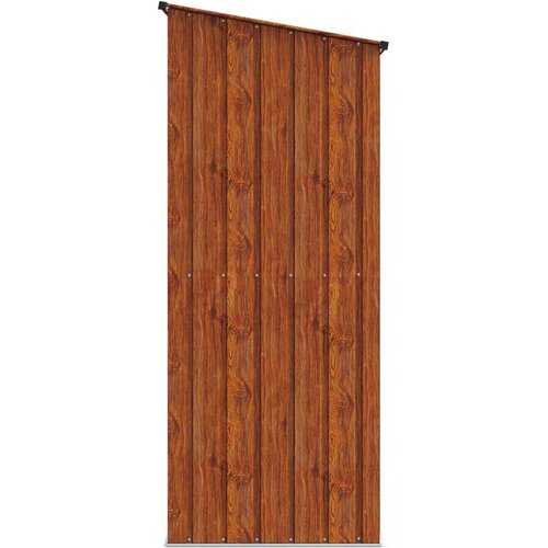  Vrtne &amp;scaron;upe Smeđa 153 5 x 86 x 200 cm Metal Slike