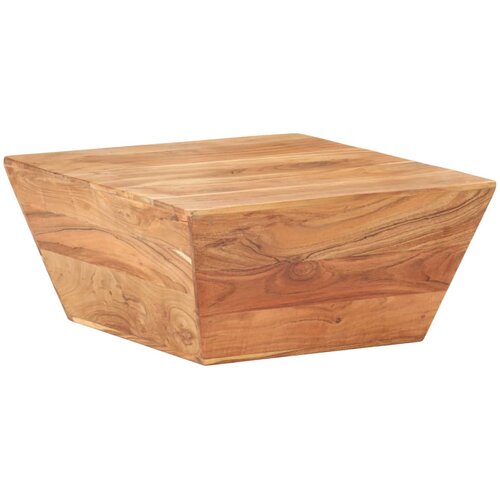  Stolić za kavu V-oblika 66 x 66 x 30 cm masivno bagremovo drvo Slike