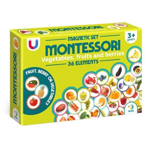  MAGNETNI SET MONTESSORI- VOĆE I POVRĆE Cijene