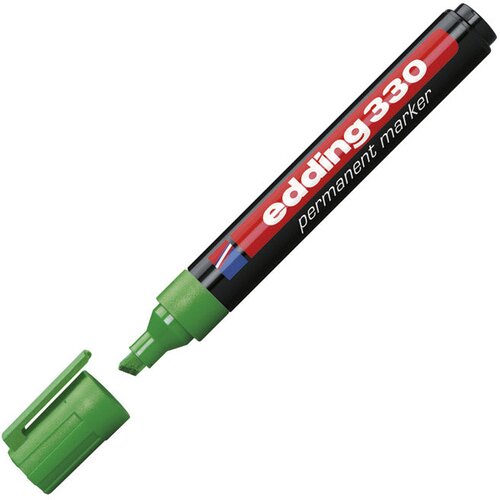  permanentni 1-5mm klinasti vrh edding 330 zeleni Cene