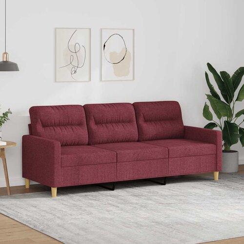  Trosjed od tkanine crvena boja vina 180 cm Cijene