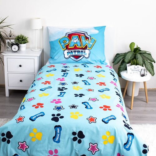 Jerry Fabrics Enojna bombažna otro&amp;scaron;ka posteljnina s svetlečim učinkom 140x200 cm Paw Patrol &amp;ndash; Slike