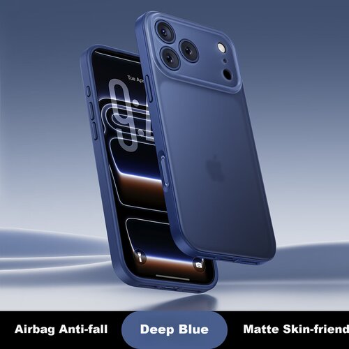  Mofei Maska za mobilni telefon iPhone 17 Pro / iPhone 17 Pro Max, Tamnoplava Cene