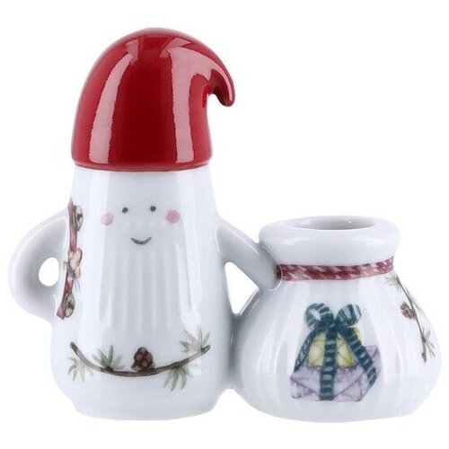 Kähler Design Keramički svijećnjak s božićnim motivom Hammersh&oslash;i Christmas Father Elf &ndash; Cijene