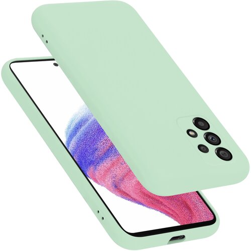 Cadorabo Ohi&amp;scaron;je, združljiv s Samsungom v tekoči svetlo zeleni barvi - za&amp;scaron;čitni pokrov iz fleksibilnega silikona TPU, (20590390) Slike