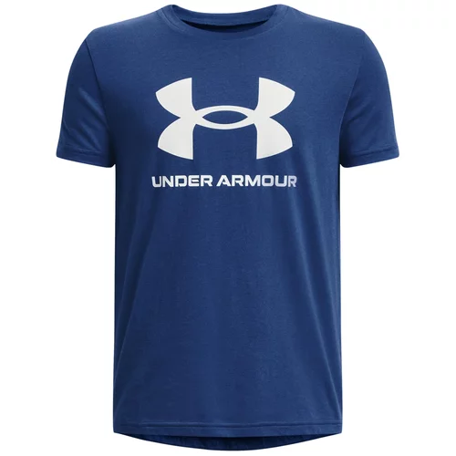 Under Armour UA Sportstyle Logo SS Majica otroška Modra